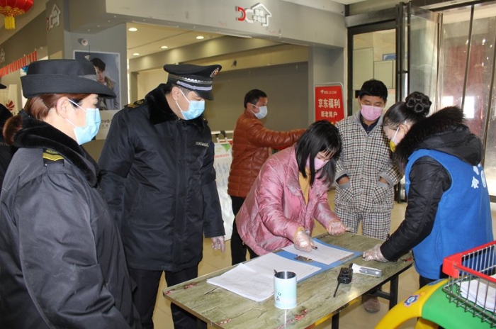 河南省開封市尉氏縣市場監(jiān)管局督促商超藥店落實疫情防控措施