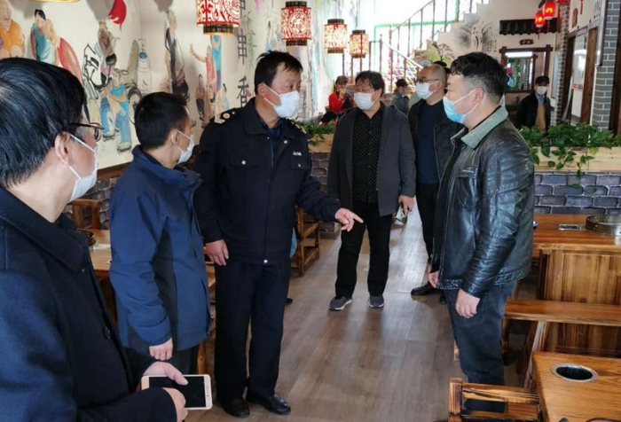 安徽來安多部門聯合開展堂食餐飲突擊檢查