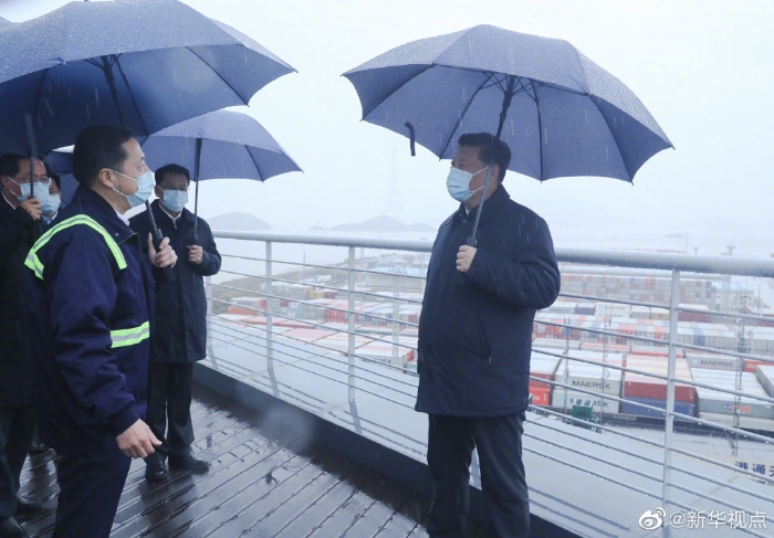 習近平在浙江考察調研1