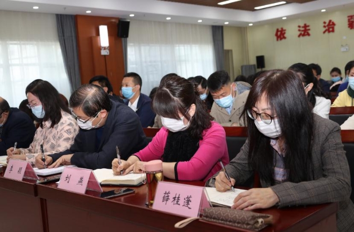 圖為會議現(xiàn)場。（馬少賓 攝）