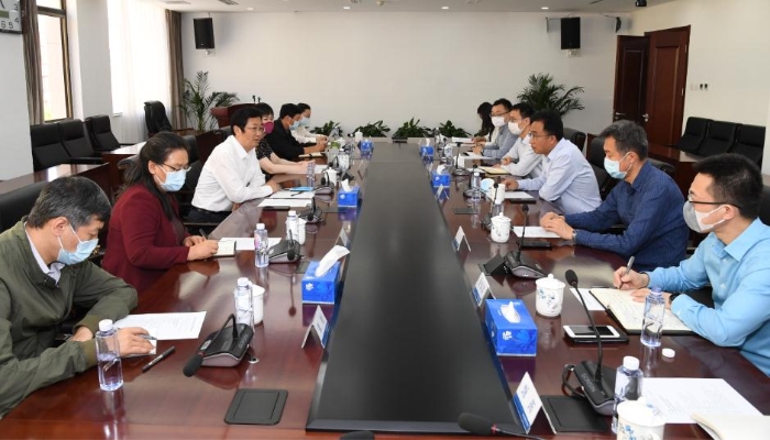 圖為會談現(xiàn)場。(鄧喬攝) 圖為會談現(xiàn)場。(鄧喬攝)