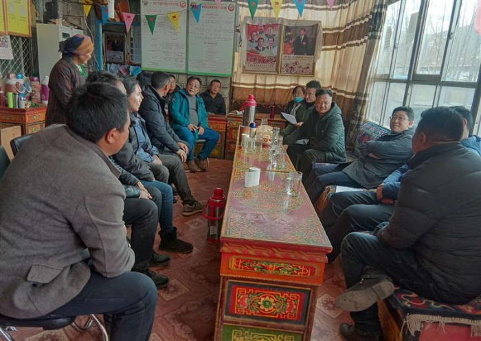圖為調研現場。(西藏自治區藥監局供圖) 圖為調研現場。(西藏自治區藥監局供圖)