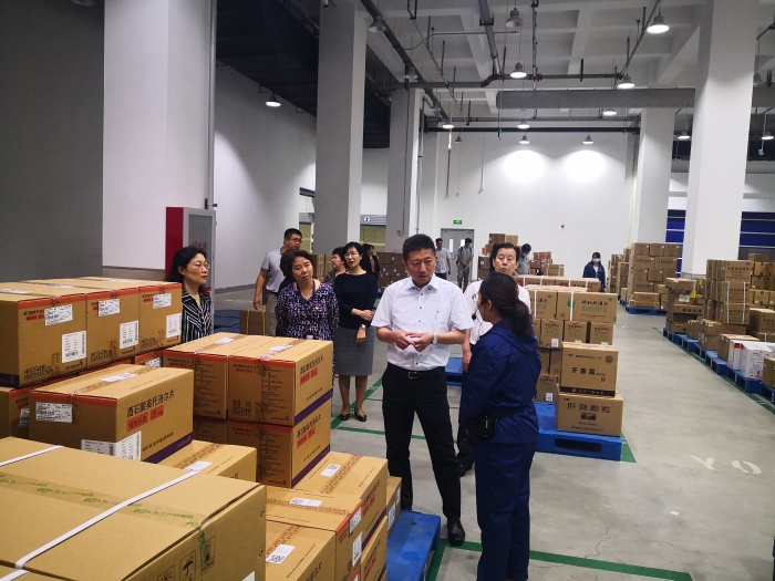 圖為調研現場。