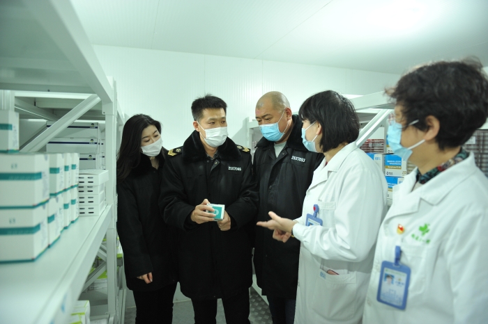 圖為檢查現場。