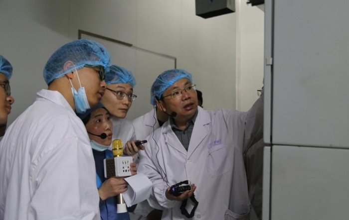 國家級檢查員楊國華帶領學員實訓現場