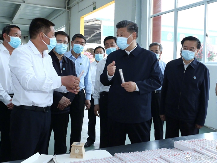 習(xí)近平在河南南陽考察調(diào)研