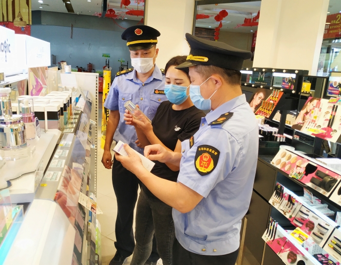 圖為執法現場。