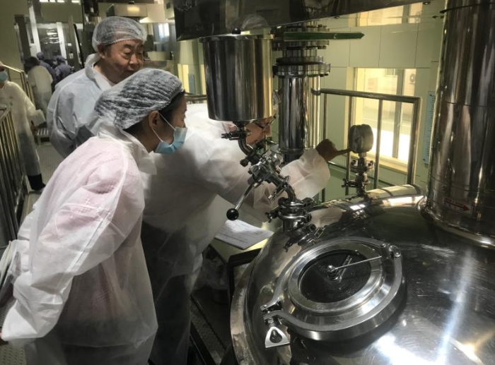 圖為檢查現場。