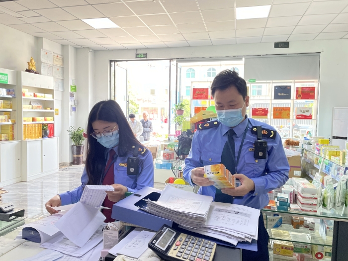 圖為檢查現(xiàn)場(chǎng)。