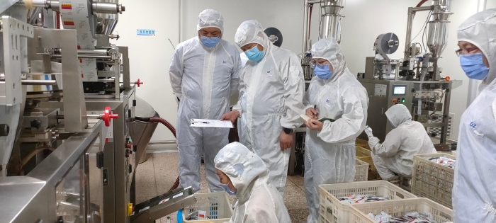 圖為檢查現場。