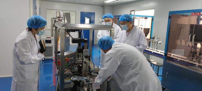 圖為檢查現場。