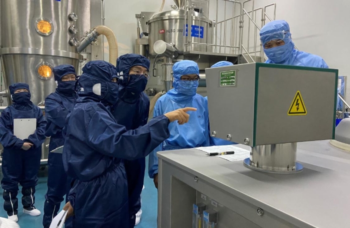 圖為實訓現場。