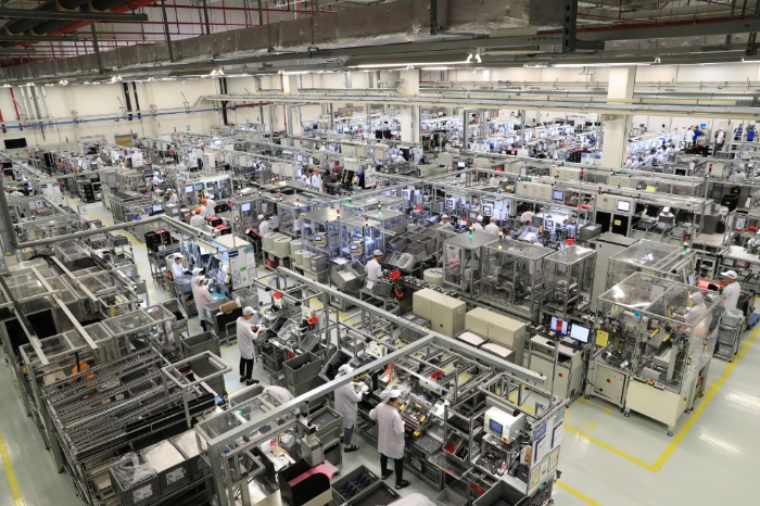 駐區企業生產現場