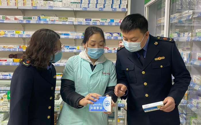 圖為檢查現場。 圖為檢查現場。