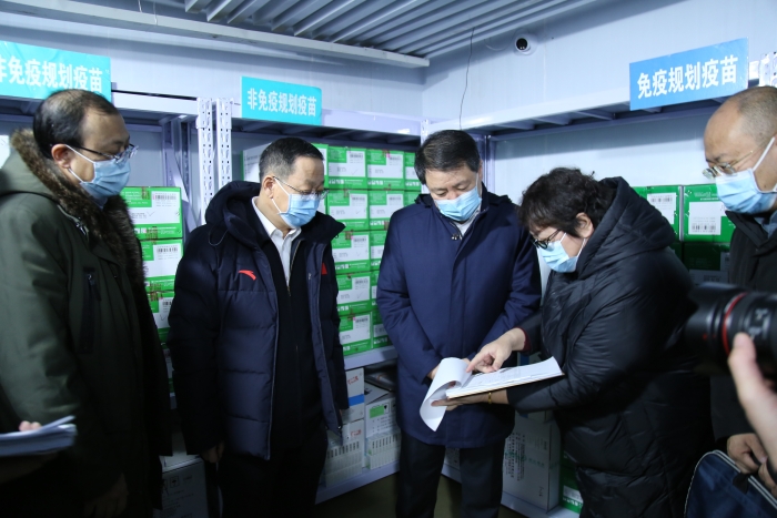 圖為檢查現場。（高黛雯 攝）