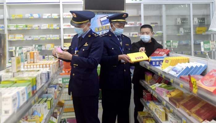 圖為檢查現場。