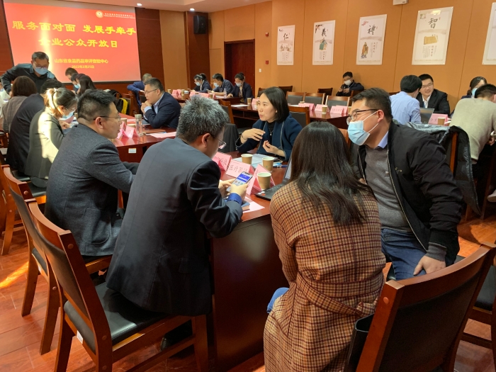 圖為開放日活動現場。（齊桂榕 攝）