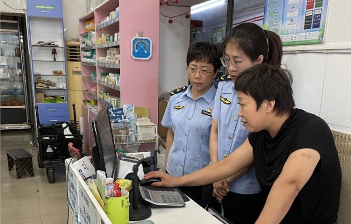 圖為檢查現場。