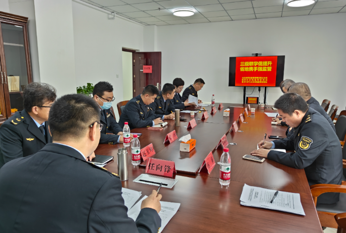 圖為“三級聯學”實踐活動現場。