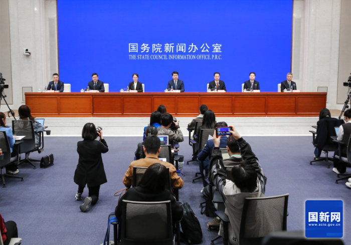 國務院政策例行吹風會現場（劉健 攝）